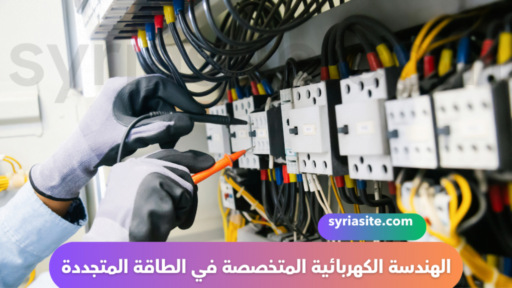 الهندسة الكهربائية المتخصصة في الطاقة المتجددة
