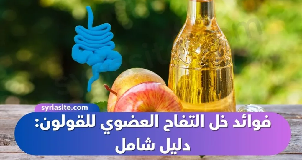 فوائد خل التفاح العضوي للقولون: دليل شامل