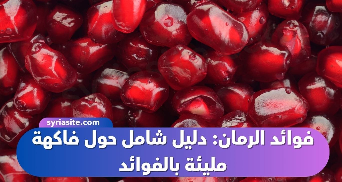 فوائد الرمان: دليل شامل حول فاكهة مليئة بالفوائد