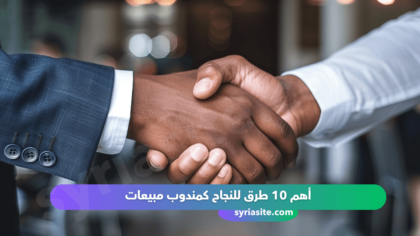 أهم 10 طرق للنجاح كمندوب مبيعات